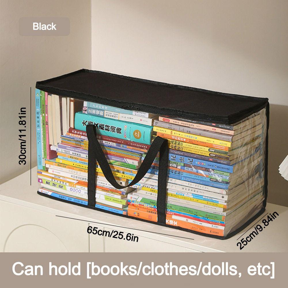 Waterproof Collapsible Pouch Large Capacity Books Collection Container  Student