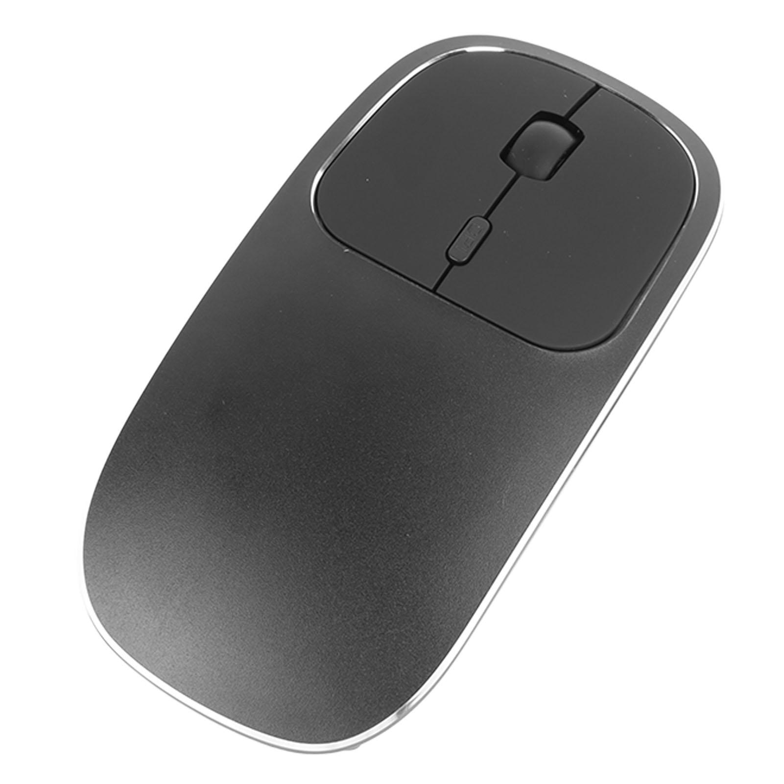 

Тонкая бесшумная мышь Портативная 2.4G USB Беспроводная мышь Перезаряжаемая мобильная оптическая офисная мышь для