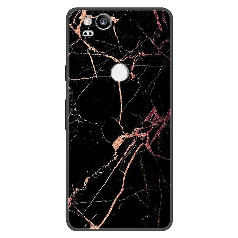 For Google Pixel 2 Case Soft Black Silicone Bumper Butterfly Phone Cover for Googe Pixel2 2XL Pixel2XL 2 Cases Fundas Coque