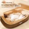 Cozy Autumn & Winter Pet Bed for Cats & Small Dogs - Thick, Warm, Deep Sleep Design