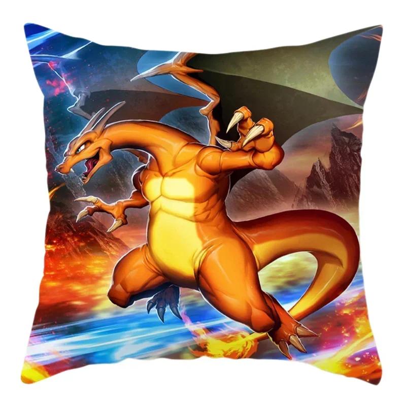 Cartoon Throw Pillow Covers Living Room Decoration Printed Sofa Cushion Cover Polyester Soft Pillowcase