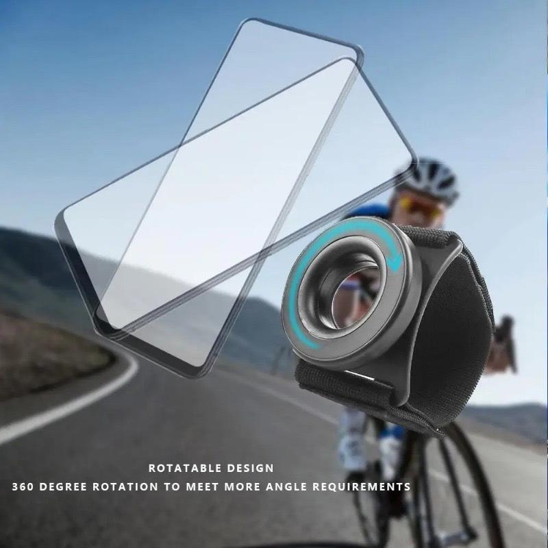 

Magnetic Sports Armband for Cycling and Running - Mobile Phone Holder чёрный