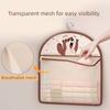 Cartoon Socks Storage Hanging Bag 1/2/3 Layer Hanging Mesh Bag Clothing Storage Bags  Dormitory