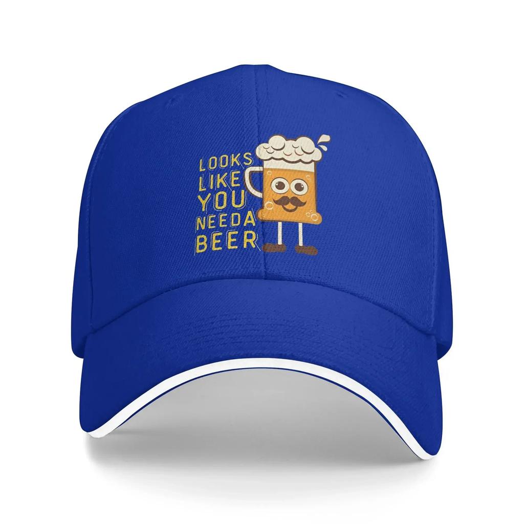 International Beer Day Baseball Cap Women Men Design Trucker Hat Spring Y2k Retro Hunting Camping Wholesale Baseball Caps