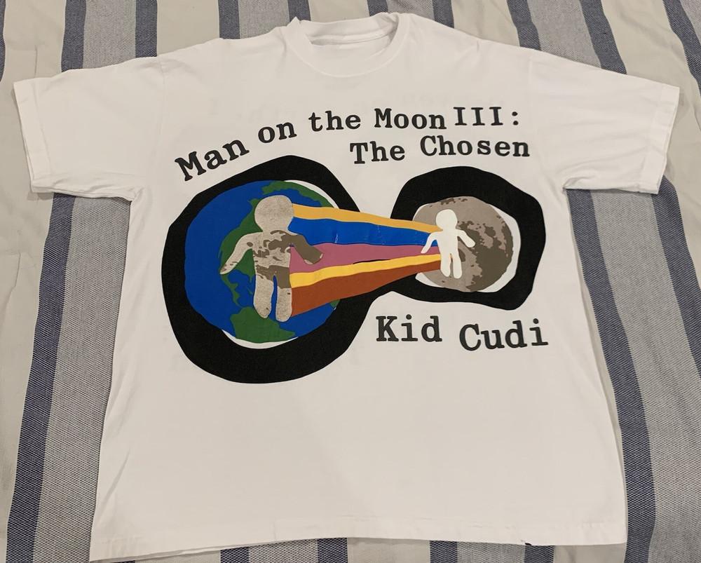 Vintage Kid Cudi x CPFM Man on the Moon 3 III Tour Tshirt ZL114  Unisex T-Shirt L
