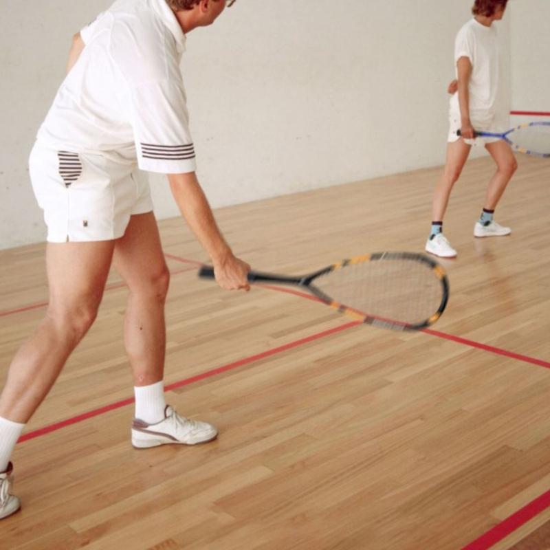 Beginner Training Squash Racket NonSlip Handle Aluminum Alloys Frame Squash Racquet Squash Training Paddles for Men Women