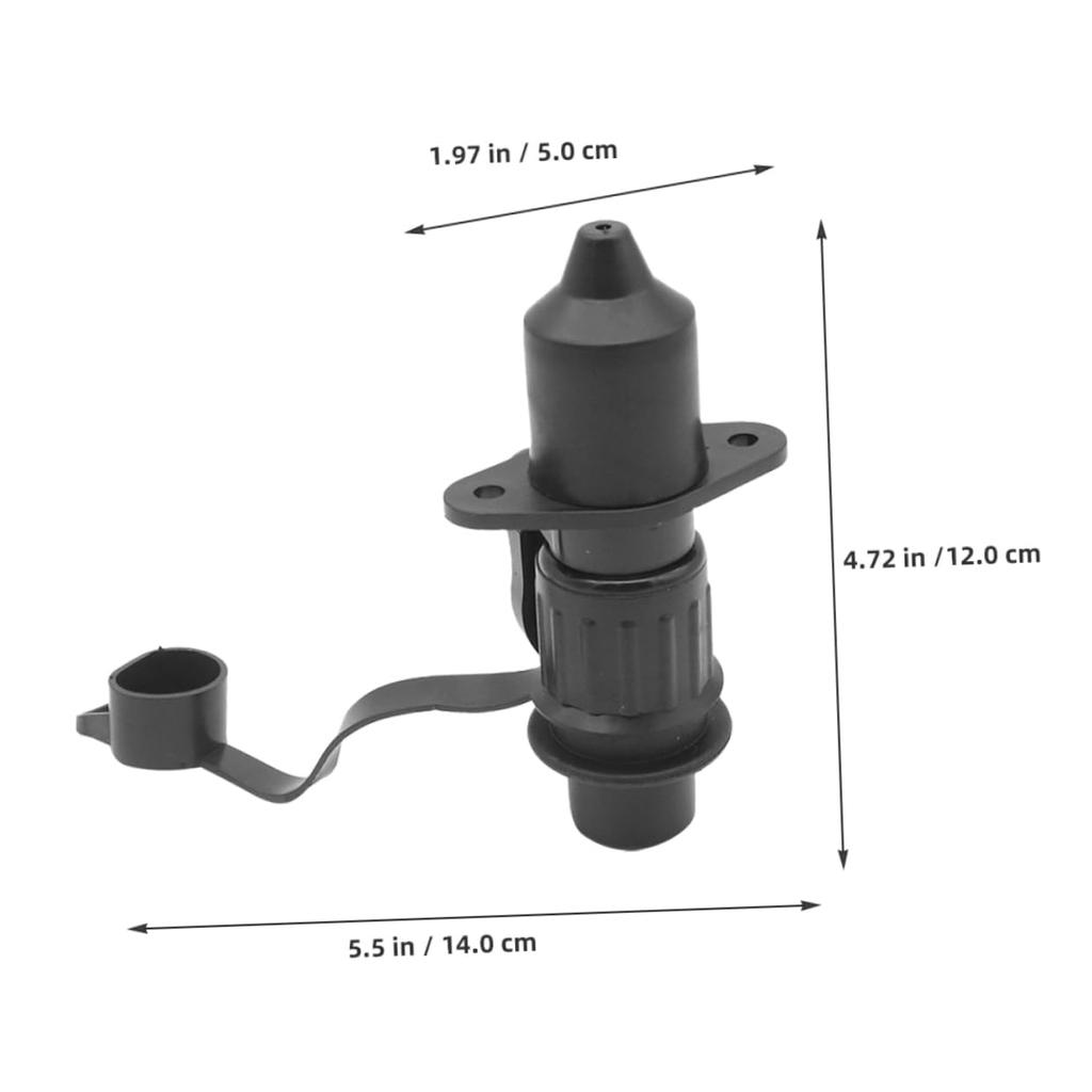 PENIKOKO Anhängerkupplungsbolzen-Steckeradapter und Traktorsignalanschluss