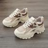 New spring and summer dad shoes platform heightening breathable mesh shoes
