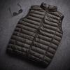 Men's XL Lightweight Ultrathin Sleeveless Down Vest