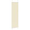 Cream Pleated Blind 60X200 Cm Fabric Width 59.4Cm