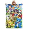 1PC Home Digimon Adventures Blanket Throw Blanket Novelty Warm Blanket All Season Gift