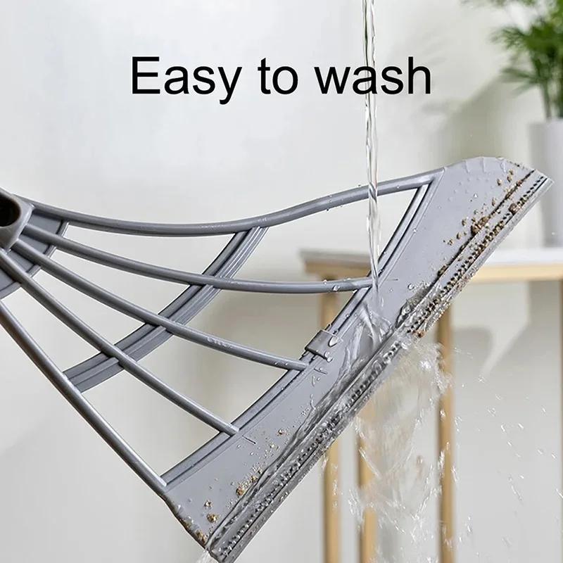 Silicone Broom Cleaning Floor Lazy Broom Scraping Water and Windows Multi Functional Household Cleaning Tool