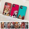 Capa de celular Anime MHA Hawks BNHA para iPhone 11 12 13 mini pro XS MAX 8 7 6 6S Plus X 5S SE 2020 XR