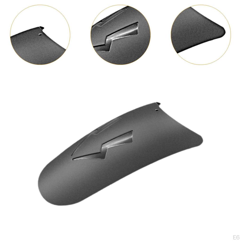 Front and Rear Mudguard Motorcycle Splash Guard Sturdy Decoration Easy To Install Cover Back