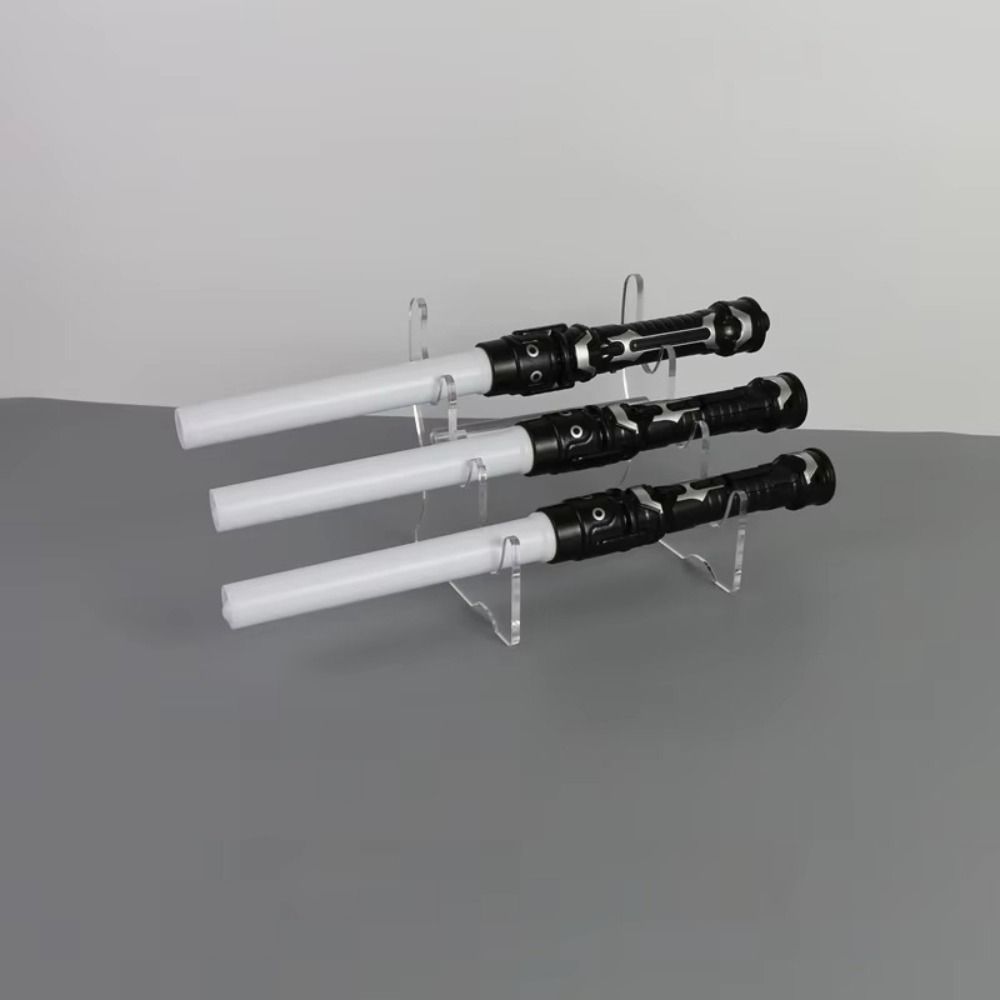 Acrylic Material Desktop Storage Rack Organizer Function Transparent Bamboo Flute Stand Universal Multi-layered