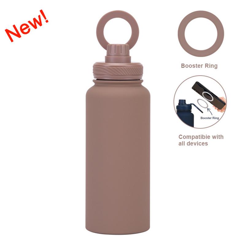 Magnetic Lid Sports Water Bottle