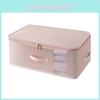 Clothing Storage Bag With Satin Material Multipurpose Foldable Wardrobe Organizer For Bedroom