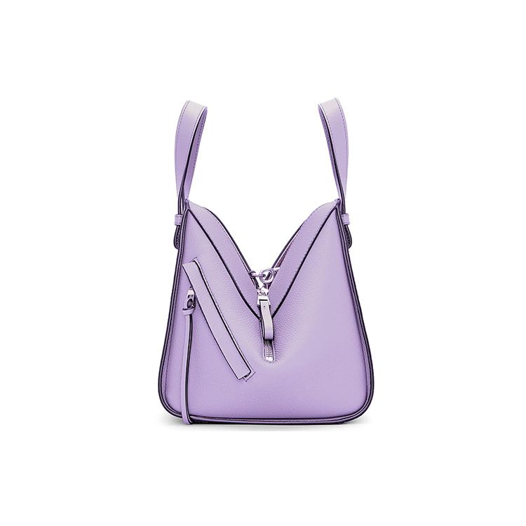 Loewe Hammock Embossed Letter Puzzle Removable Adjustable Shoulder Strap Soft Grain Leather Shoulder Crossbody Tote Bag Women Handbags A538H13X03-9526