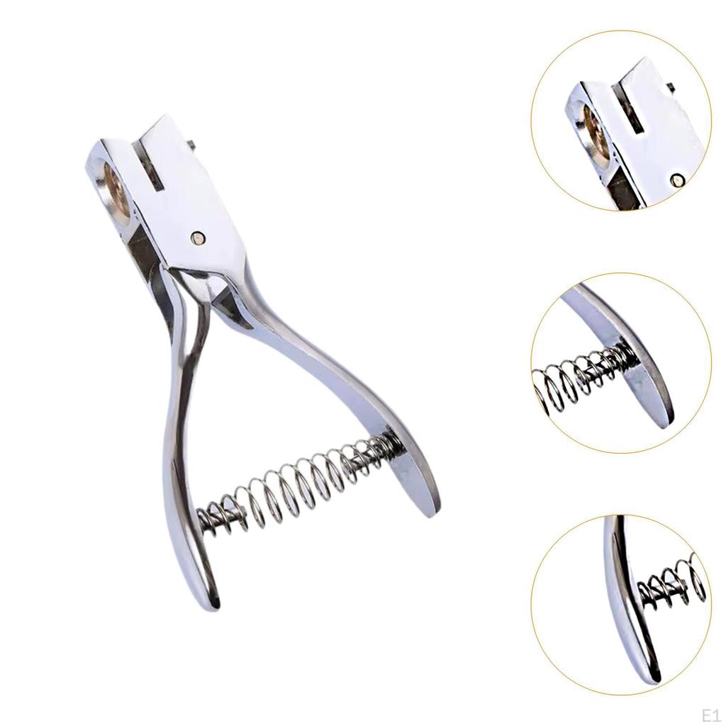 Handheld Metal Hole Puncher, Perforator, Single Paper Punch for Cardboard Scrapbooking
