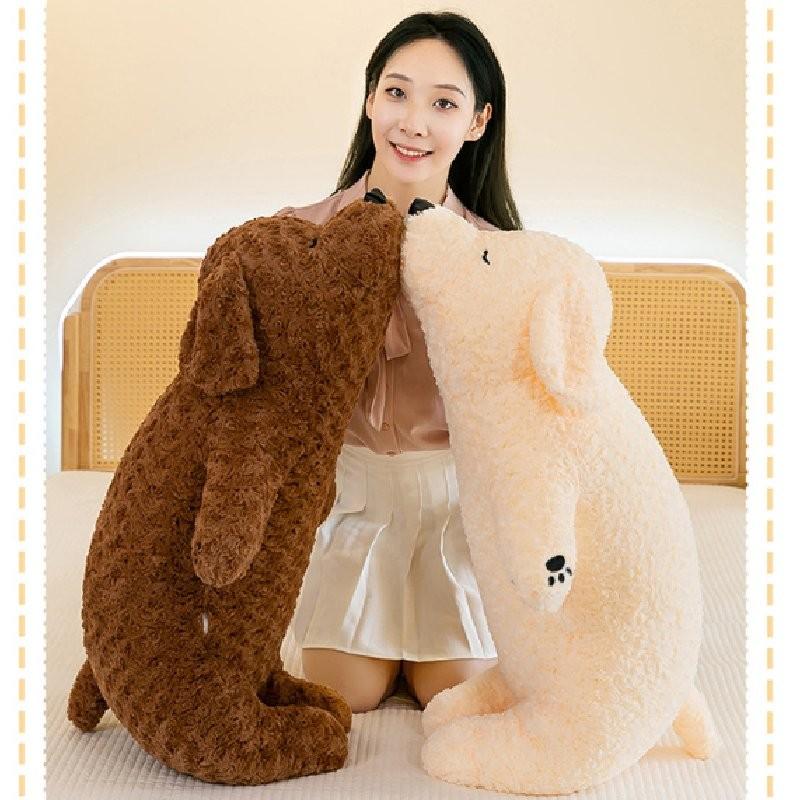 Adorable Ultra Soft Cute Dog Plush Toy With Sleepy Eyes Perfect For Children Gifts