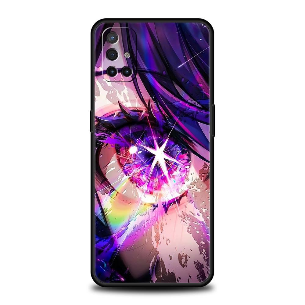 Cartoon Cute eyes art Phone Case For OnePlus 12 11 10 9 8 7 7T Pro 12R 10R 9RT 9R 8T Nord N100 N200 N10 2T CE 2 5G Soft Cover