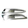 For Mazda 3 Axela 2017 2018 ABS Chrome Rear Fog Light Lamp Frame Cover Trim Decoration 2PCS