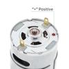 RS550 24V 25000RPM Høyhastighets DC-motor 10 tenner gir 10x13mm Elektrisk kjøretøy oppgradering erstatning