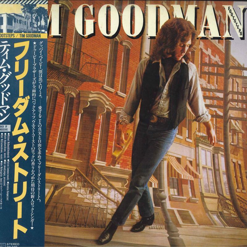 

LP Record TIM GOODMAN Footsteps 25AP2108 CBSSONY 1981 Japan Rock Used