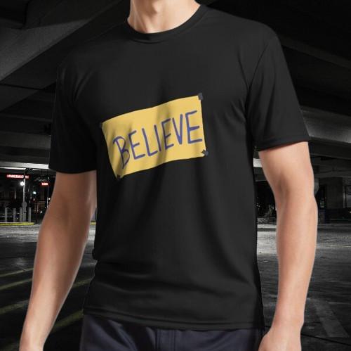 Believe Ted Active T-Shirt Funny Size Mode American T-shirt S разноцветный