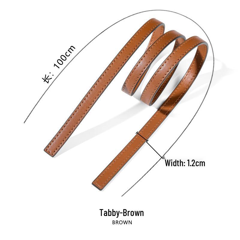 Paski ze skóry bydlęcej: D-63 Oryginalne Akcesoria Bagażowe DIY - Opcje Płaskie, Krzyżowe, Tkane Liczi