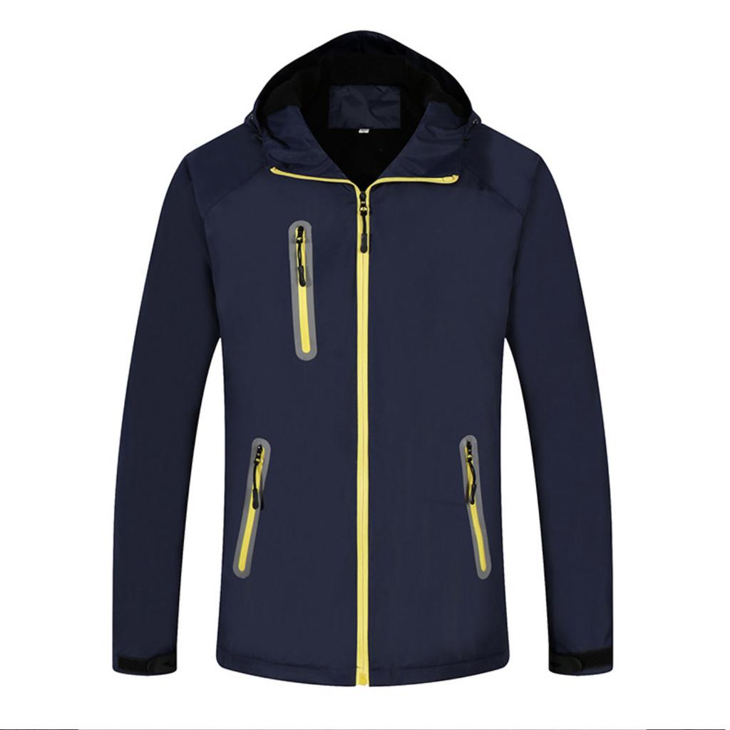 Outdoor Jacket Men's Large Size Fleece Mountaineering Jacket Windproof and Warm Thickened Cotton-padded Jacket