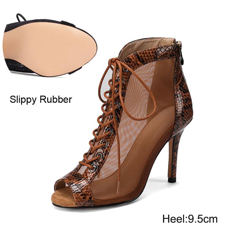 

Женские тонкие высокие каблуки с открытым носком, туфли на шпильке, джазовые танцевальные женские туфли для латиноамериканских танцев, уличные сексуальные туфли на шпильке, размер плюс 46 39