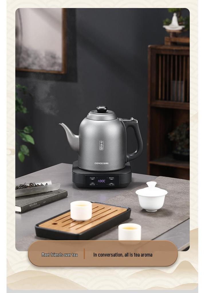 Automatic Electric Kettle: Integrated Hot Water Boiler & Tea Brewer with Heat Preservation