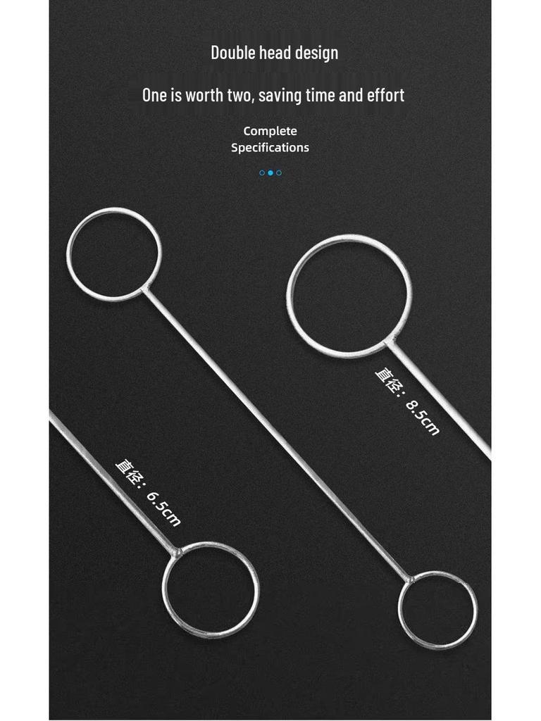 Double-Headed Soju Bottle Ring Cutter & Hot Wine Bottle Vase Tool