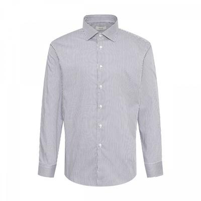Stripe Semi Wide Classic Shirt Bzrsg1031 Gy
