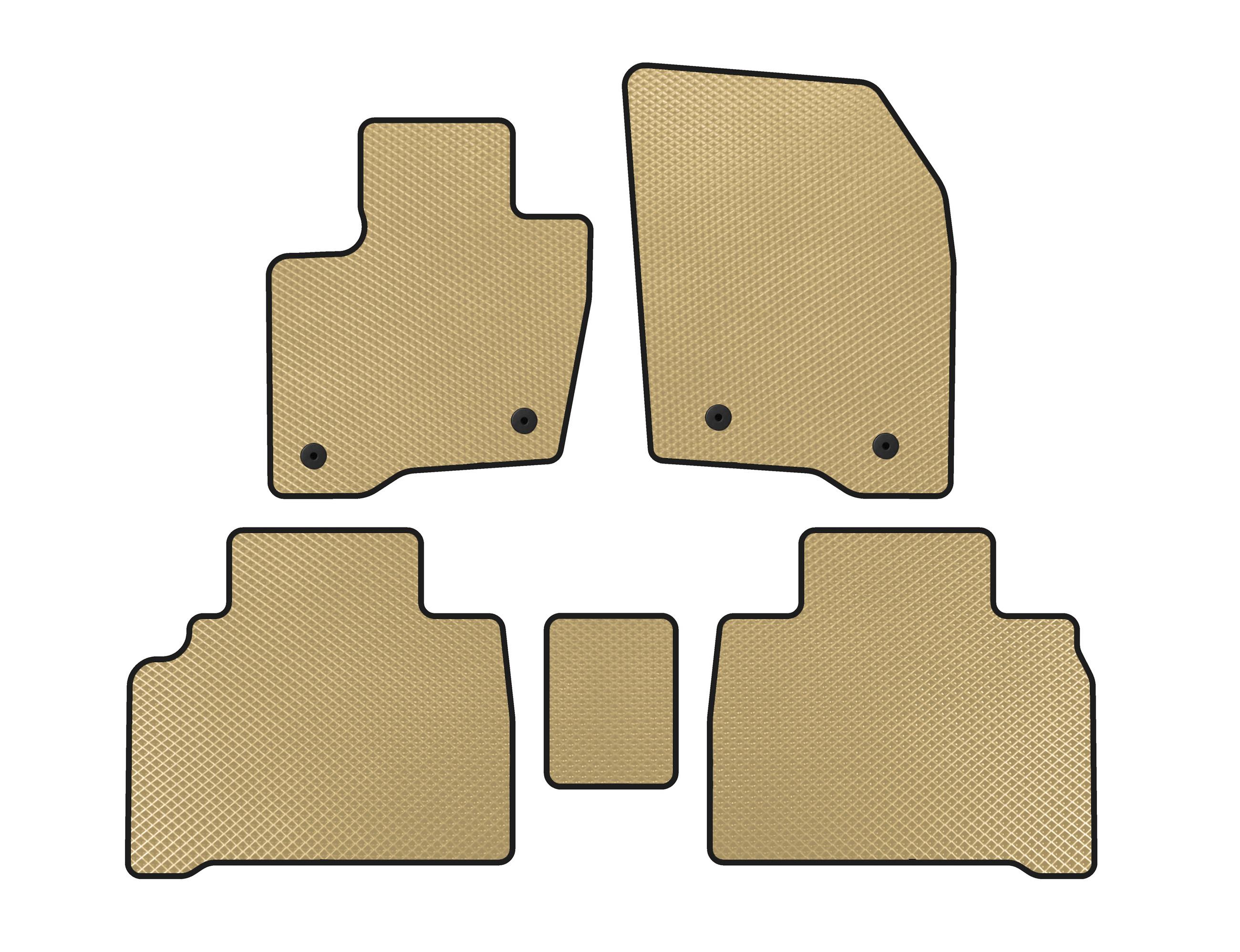 

EVA mats (HB, Beige) for Ford Galaxy 2015-