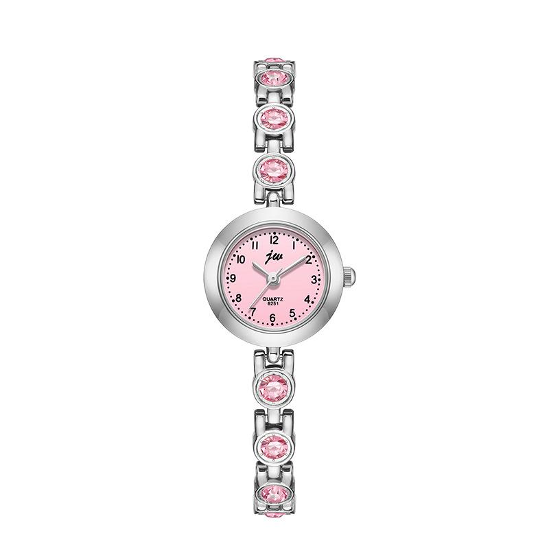 Jingwei Jw Light Luxury Exquisite Bracelet Watch Women'S Fashion Waterproof Alloy Small Waterproof Premium Quartz Watch