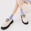 Women's Summer Footwear Japanese Style Lolita Shoes for Woman 2024 Gothic Round Toe Mary Jane with Medium Heels Straps Platform