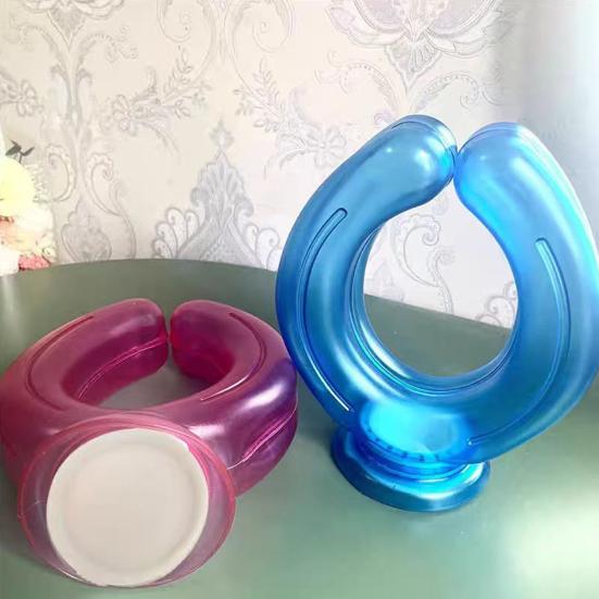 Neck Cooling Ice Pack with Velvet Cover U-shaped Cold Hot
