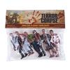 6 Pcs Walking Corpses Model Terror Zombies Kids Children Action Figure Toys Doll
