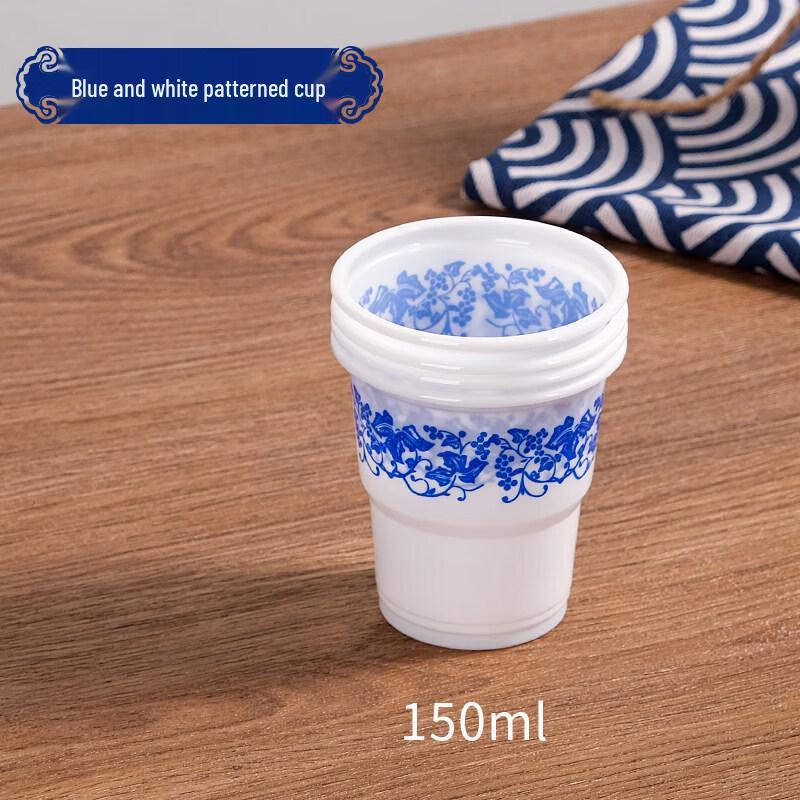 Disposable Blue and White Porcelain Tableware Set