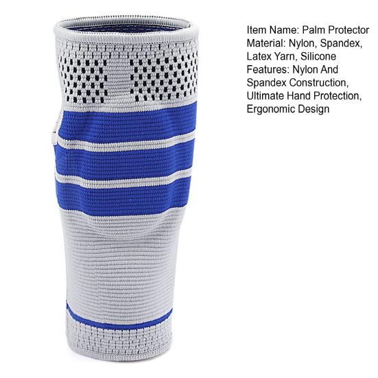 Nylonový návlek na podporu zápěstí pro sport Pevná úprava materiálu Chránič dlaně Úleva od bolesti Prodyšný chránič ruky při zánětu šlach a artritidě podvrtnutí