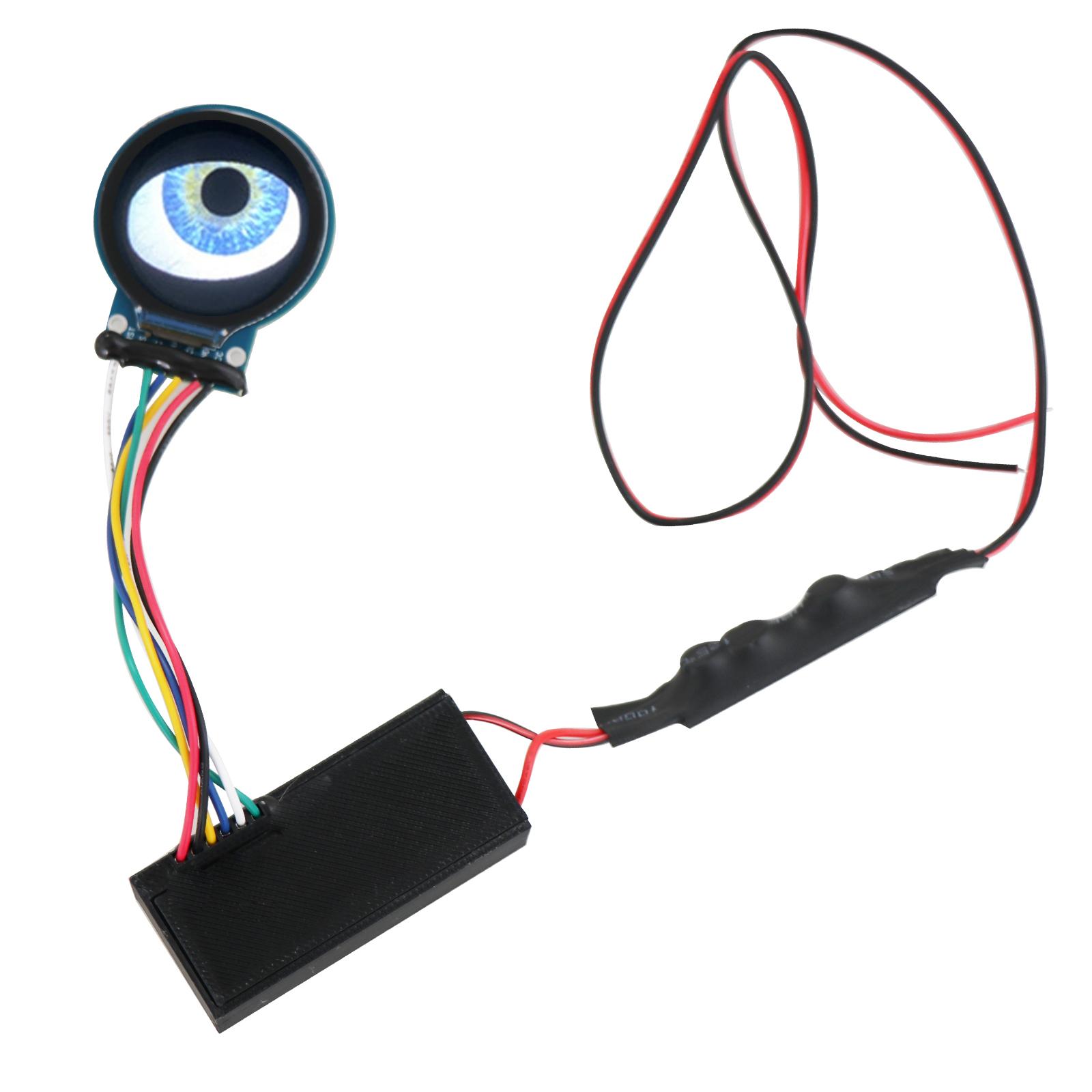 

Automotive Accessories Car Motorcycle Devil Eye Headlights 12V LED Dynamic Demons Eye Headlight Assembly Single Modes синій