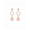 Women's Round Pearl Waterdrop Drop Earrings