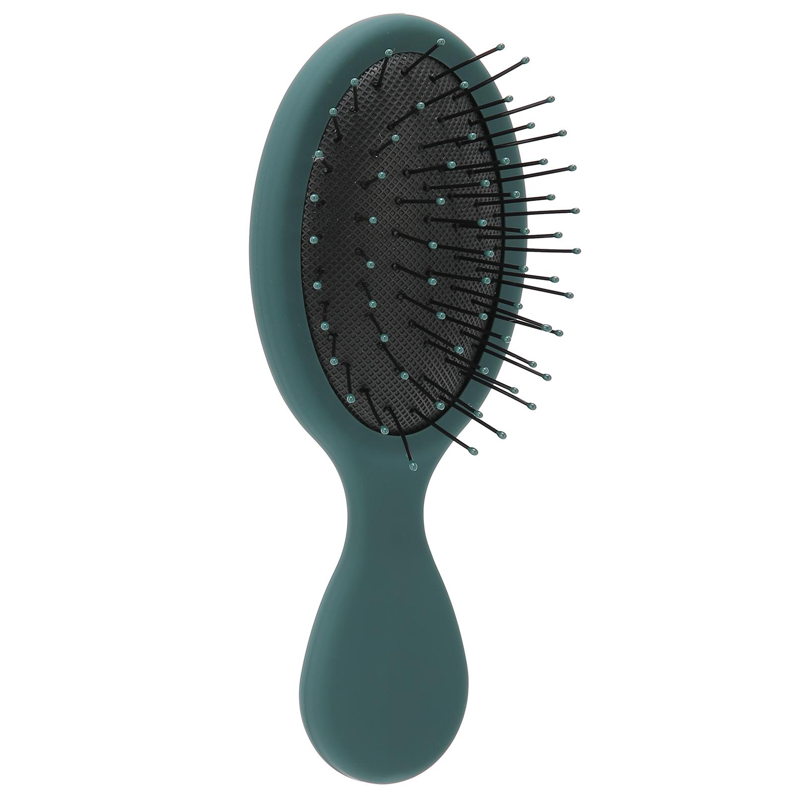 

Air Cushion Paddle Hairbrush Portable Hair Straightening Brush Comb Hair Styling ToolCameo Brown темно-зеленого