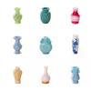Micro Landscape Simulation Antique Style Decorative Vase Mini Resin Decoration Diy Accessories Doll House Car Desktop Decoration