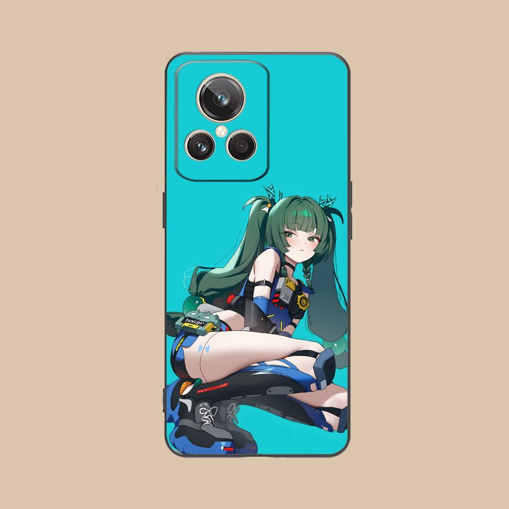 Zenless Zone Zero QingYi Phone Case for Realme 15 14 13 12 11 10 9 Pro Plus T i Lite 5G Colorful Printing Cover Cover Smartphone