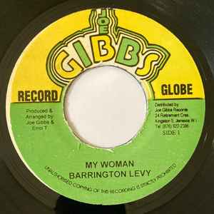 7inch Record BARRINGTON LEVY - My Woman NONE Joe Gibbs Recor Jamaica Reggae, Ska & Dub Used