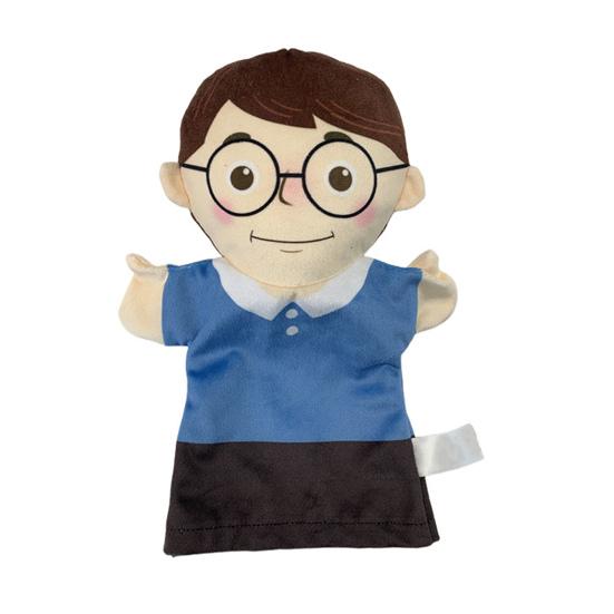 Exquisite Grandparents Parents Parent-child Interaction Kindergarten Toys Imaginative Pretend Play Storytelling Prop Boys Girls Gift Plush Puppet Toy