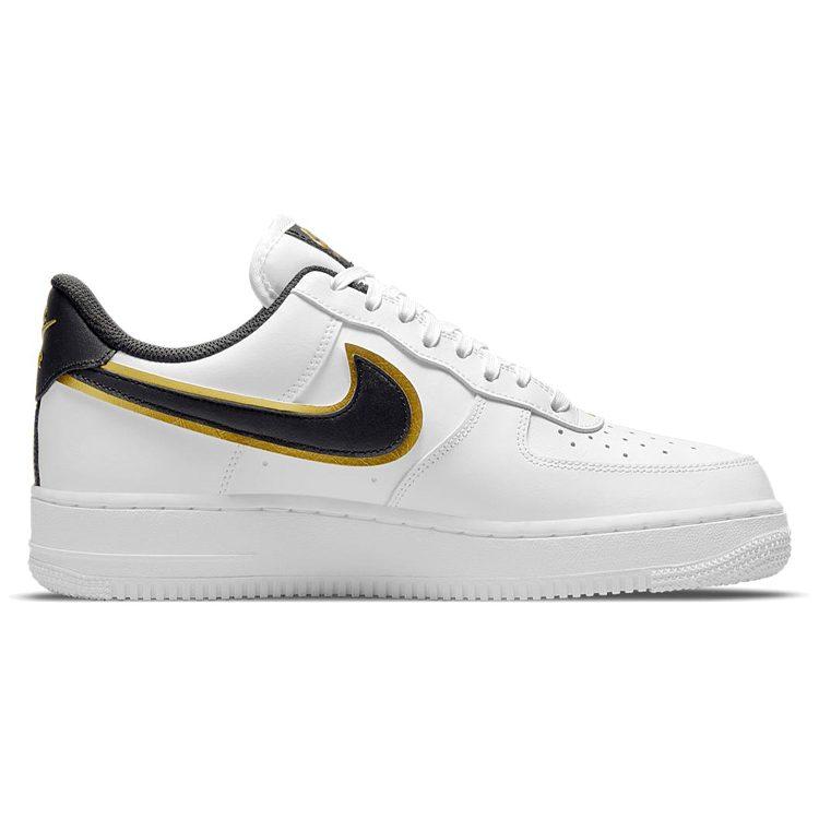 Nike Air Force 1 '07 LV8 'Metallic Swoosh Pack Weiß Metallisches Gold' DA8481-100
